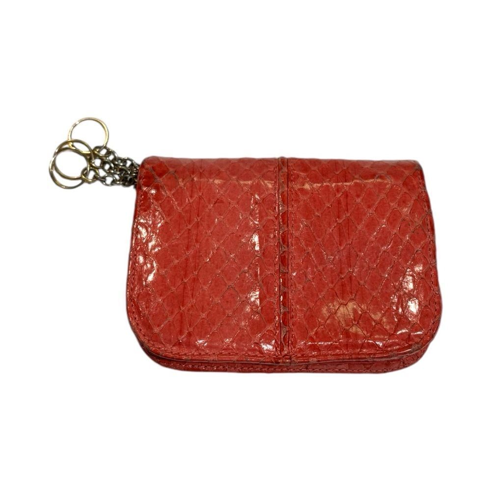Judith Leiber Vintage Genuine Python Keychain/Coin Pouch - Picture 6 of 6